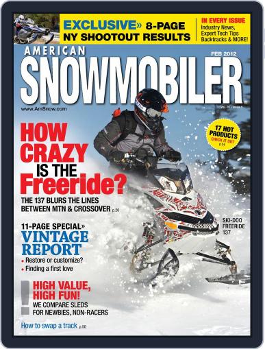 American Snowmobiler January 14th, 2012 Digital Back Issue Cover