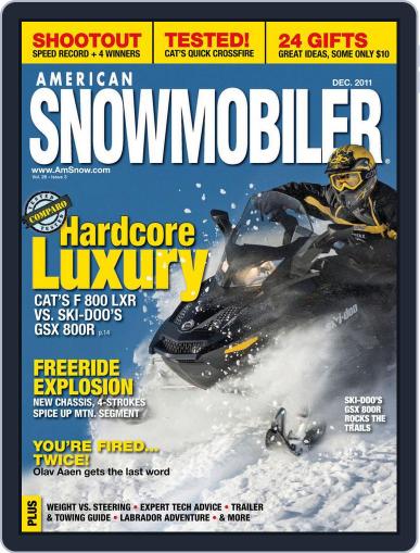 American Snowmobiler November 5th, 2011 Digital Back Issue Cover
