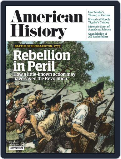 American History August 1st, 2019 Digital Back Issue Cover