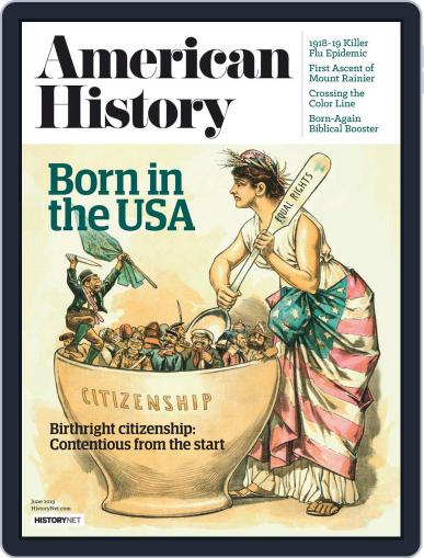 American History June 1st, 2019 Digital Back Issue Cover