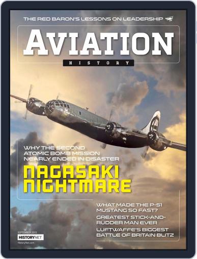 Aviation History September 1st, 2015 Digital Back Issue Cover