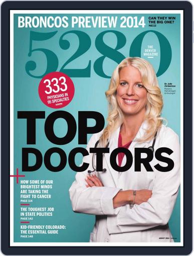 5280 (Digital) July 31st, 2014 Issue Cover