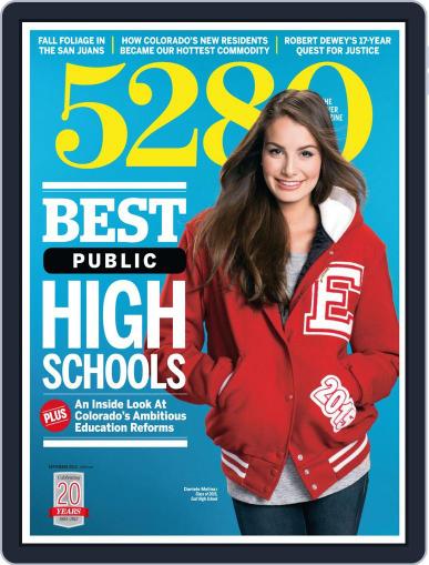 5280 (Digital) August 30th, 2013 Issue Cover