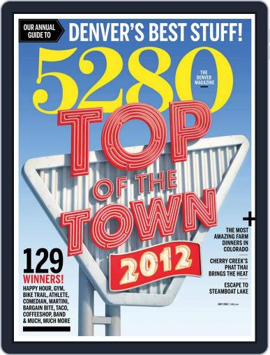 5280 June 29th, 2012 Digital Back Issue Cover