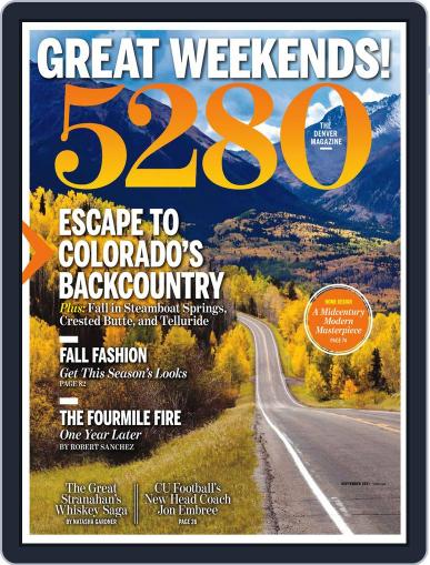 5280 November 1st, 2011 Digital Back Issue Cover