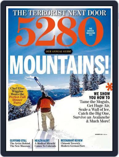 5280 October 25th, 2011 Digital Back Issue Cover