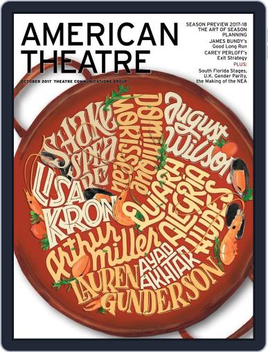AMERICAN THEATRE (Digital) October 1st, 2017 Issue Cover