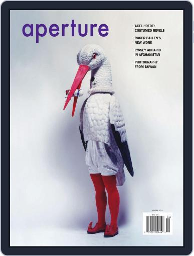 Aperture January 25th, 2011 Digital Back Issue Cover