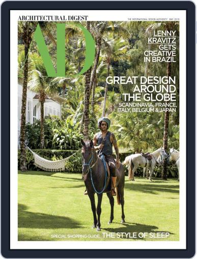 Architectural Digest May 1st, 2019 Digital Back Issue Cover