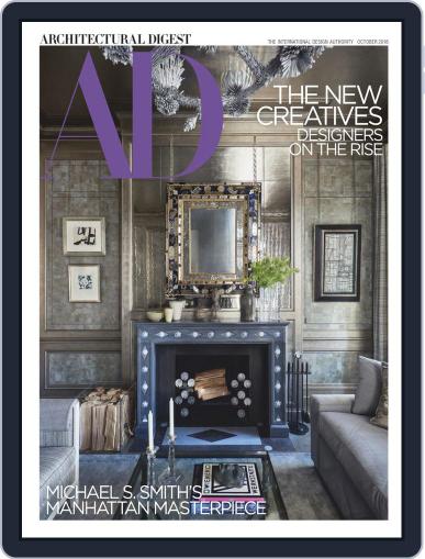 Architectural Digest October 1st, 2018 Digital Back Issue Cover