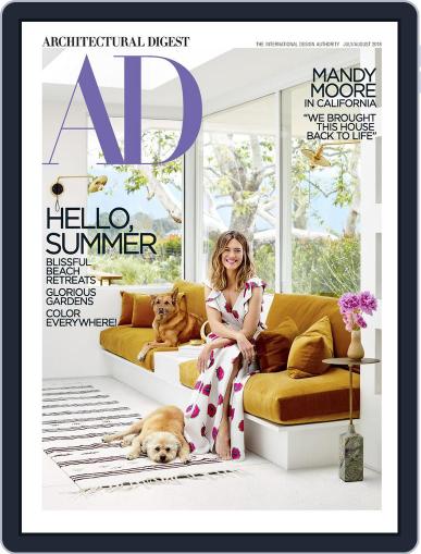 Architectural Digest July 1st, 2018 Digital Back Issue Cover