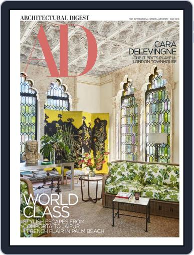 Architectural Digest May 1st, 2018 Digital Back Issue Cover