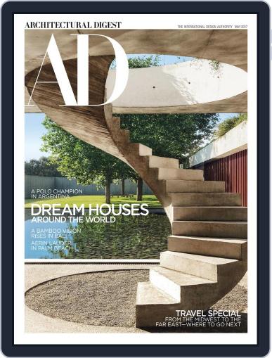 Architectural Digest May 1st, 2017 Digital Back Issue Cover
