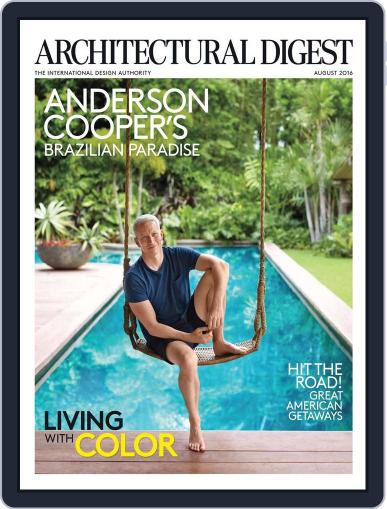 Architectural Digest July 6th, 2016 Digital Back Issue Cover