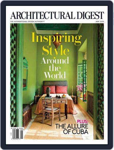 Architectural Digest April 7th, 2015 Digital Back Issue Cover