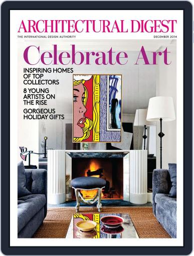 Architectural Digest November 4th, 2014 Digital Back Issue Cover