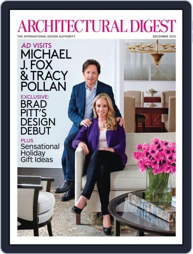 Architectural Digest January 23rd, 2013 Digital Back Issue Cover