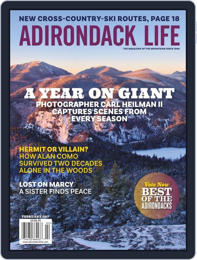 Adirondack Life (Digital) Subscription                    January 1st, 2017 Issue