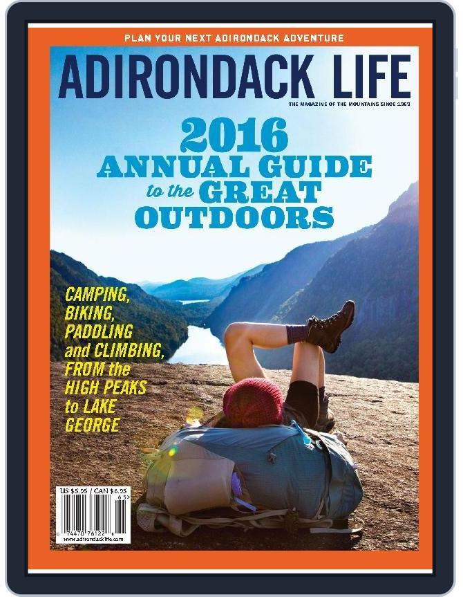 Adirondack Life (Digital) Subscription                    May 1st, 2016 Issue