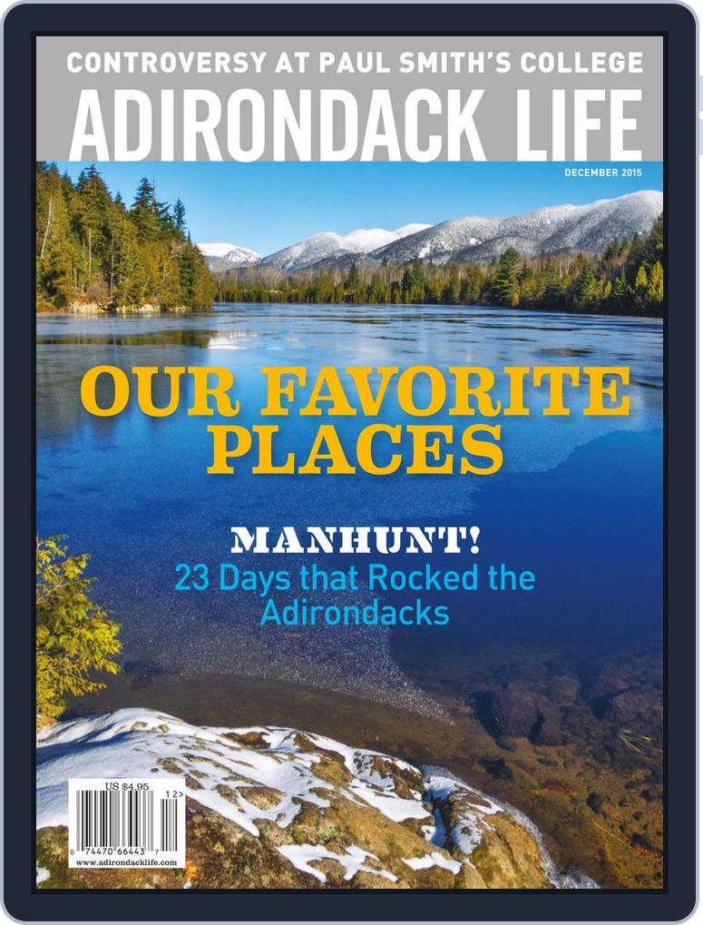 Adirondack Life (Digital) Subscription                    November 1st, 2015 Issue