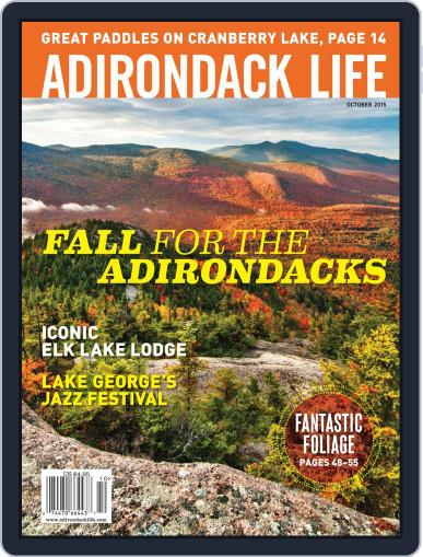 Adirondack Life September 1st, 2015 Digital Back Issue Cover