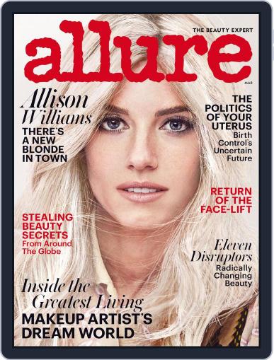 Allure March 1st, 2017 Digital Back Issue Cover