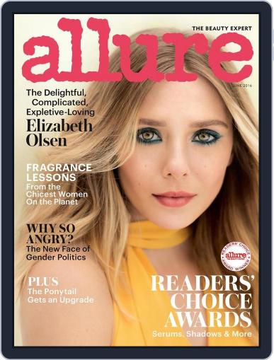 Allure May 17th, 2016 Digital Back Issue Cover
