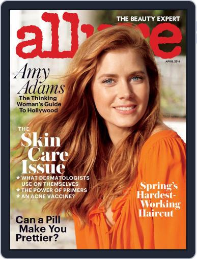 Allure April 1st, 2016 Digital Back Issue Cover