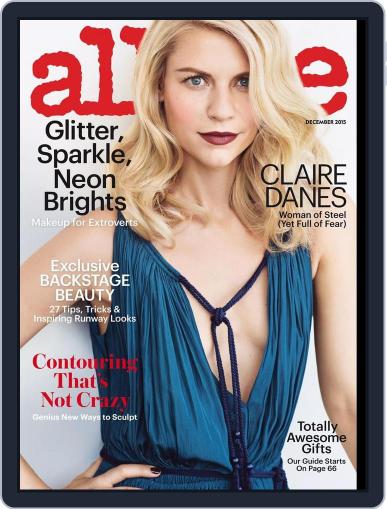 Allure November 17th, 2015 Digital Back Issue Cover
