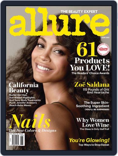 Allure May 14th, 2013 Digital Back Issue Cover