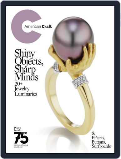 American Craft June 1st, 2018 Digital Back Issue Cover