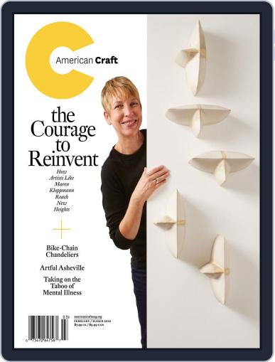 American Craft February 1st, 2016 Digital Back Issue Cover