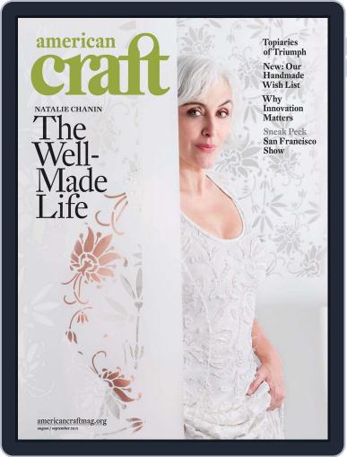 American Craft July 23rd, 2012 Digital Back Issue Cover