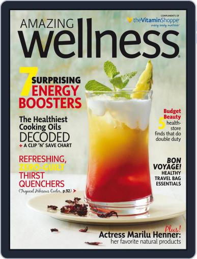 Amazing Wellness June 1st, 2015 Digital Back Issue Cover