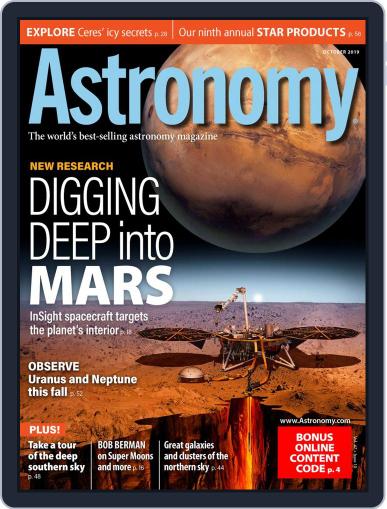 Astronomy October 1st, 2019 Digital Back Issue Cover