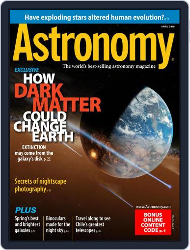 Astronomy April 1st, 2018 Digital Back Issue Cover