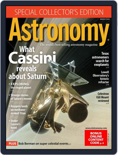Astronomy March 1st, 2018 Digital Back Issue Cover