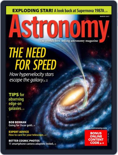Astronomy March 1st, 2017 Digital Back Issue Cover