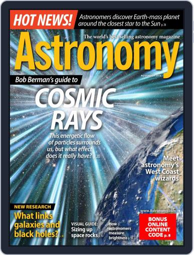 Astronomy November 1st, 2016 Digital Back Issue Cover