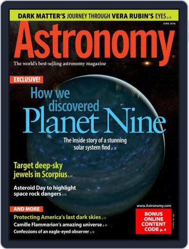 Astronomy June 1st, 2016 Digital Back Issue Cover