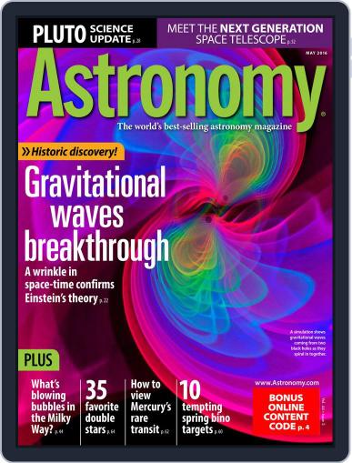Astronomy May 1st, 2016 Digital Back Issue Cover