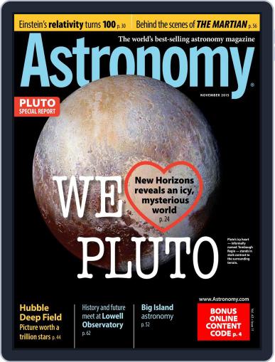 Astronomy November 1st, 2015 Digital Back Issue Cover