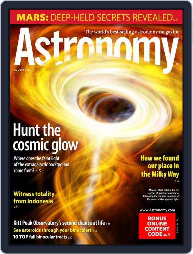 Astronomy August 1st, 2015 Digital Back Issue Cover
