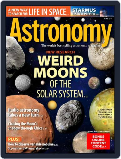 Astronomy June 1st, 2014 Digital Back Issue Cover