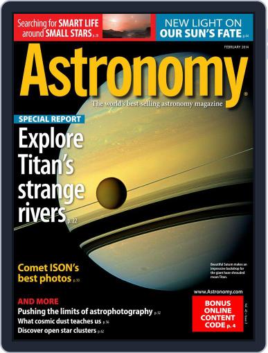 Astronomy February 1st, 2014 Digital Back Issue Cover