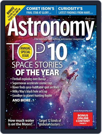 Astronomy January 1st, 2014 Digital Back Issue Cover