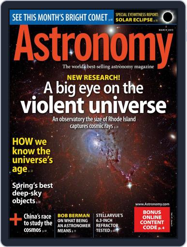 Astronomy March 1st, 2013 Digital Back Issue Cover