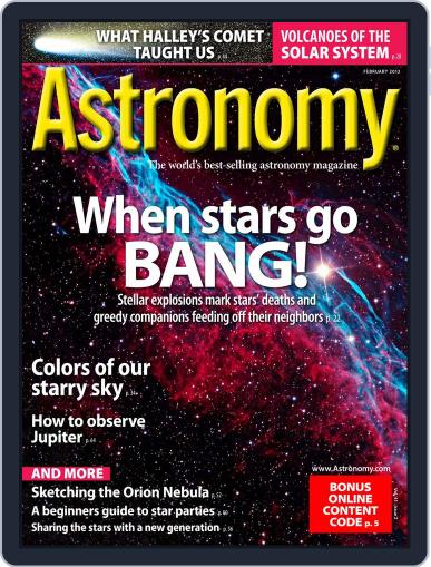 Astronomy February 1st, 2013 Digital Back Issue Cover