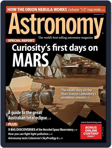 Astronomy October 27th, 2012 Digital Back Issue Cover