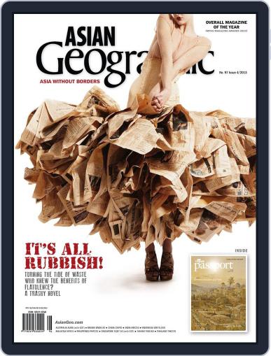 ASIAN Geographic June 3rd, 2013 Digital Back Issue Cover